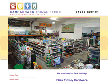 Tablet Screenshot of cornwallfeedstore.com